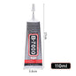 Black Glue Particles of The Needle-tube Type Strong Repair Adhesive Stick To The Phone Case