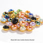 Pearl Buttons Imitation Pearl High Brightness Flat Bottom Half Side Pearl Hand Sewn Diy Accessories